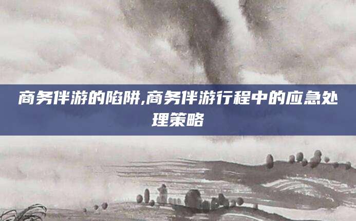 莒县商务伴游的陷阱,商务伴游行程中的应急处理策略